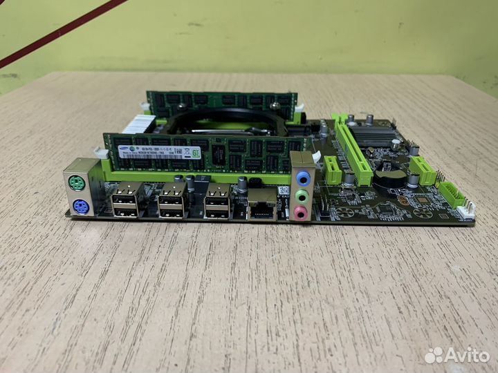 Материнская плата Xeon E5-2689; 16gb DDR3 Гарантия