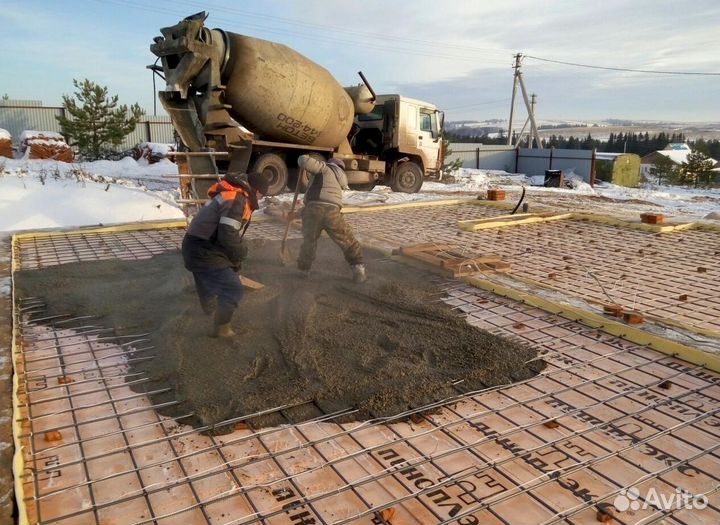 Бетон для фундамента
