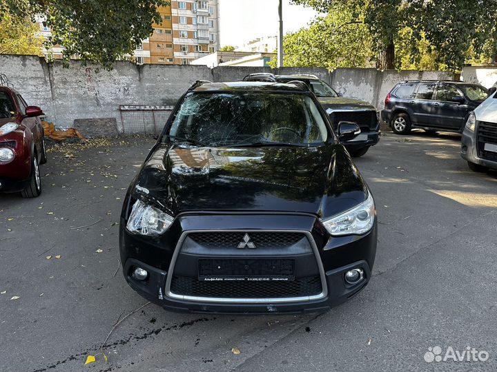 Mitsubishi ASX 1.8 CVT, 2012, битый, 123 000 км