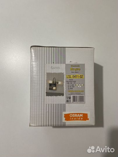 Настенный светильник Acqua LSL-5411-02