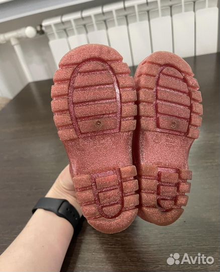 Резиновые сапоги для девочки 23 р