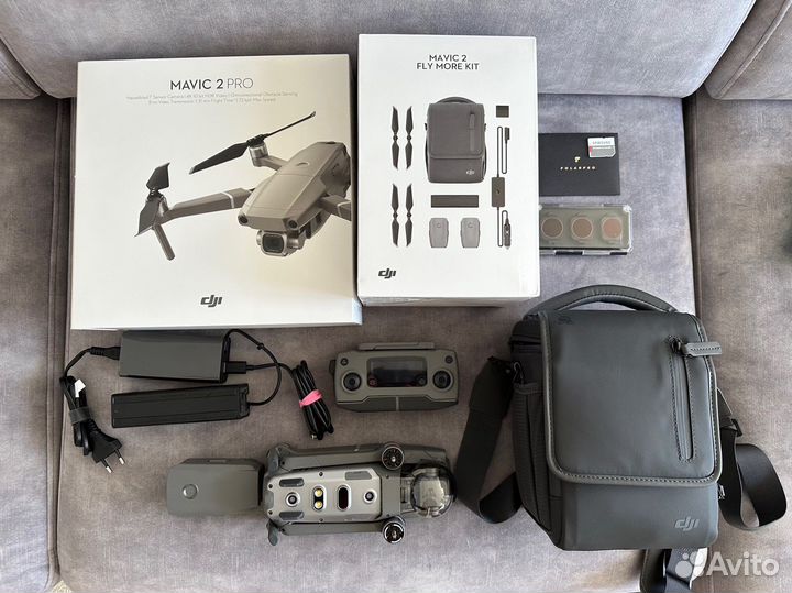 Новый Mavic 2 Pro+Fly More Kit + 128Gb+PolarPro