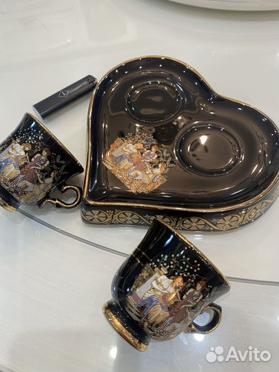 Кофейный подарочный сервиз на 2 персоны