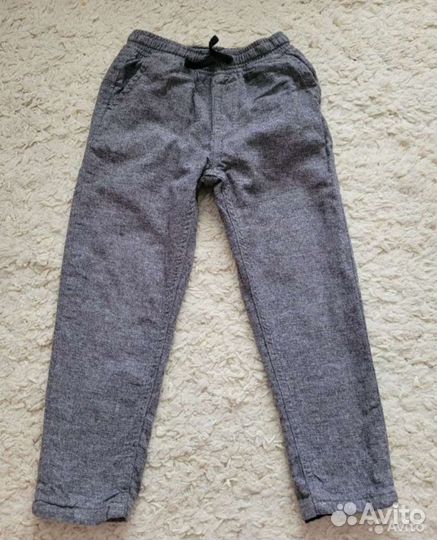 Брюки next утеплённые на мальчика 110