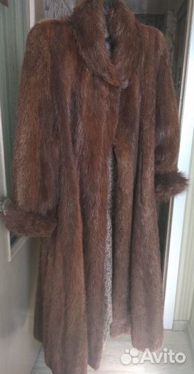 Шуба из щипаной нутрии на поделки