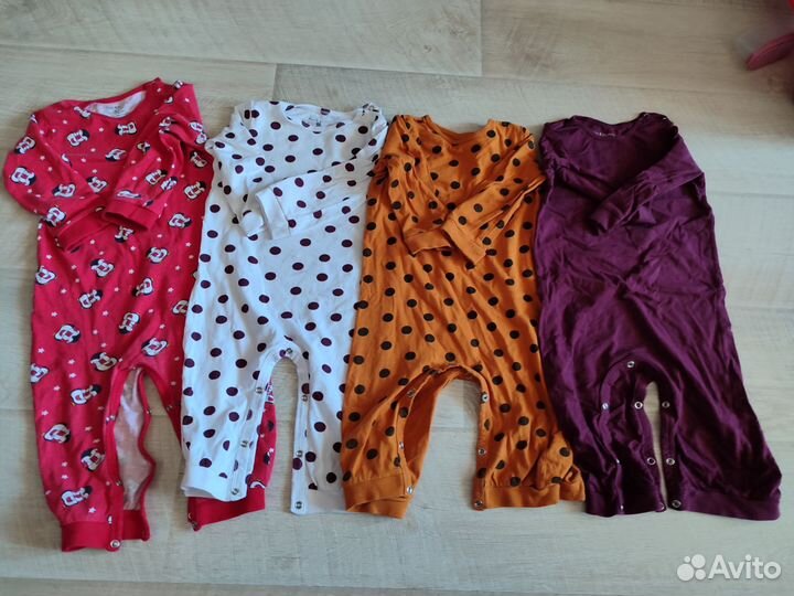 Детские вещи пакетом на девочку 74-80