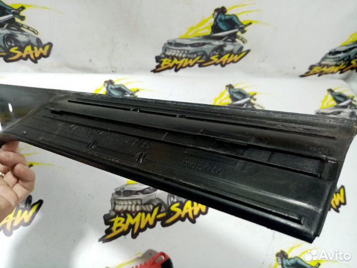 Накладка на порог задняя правая Bmw 3 E36 sedan