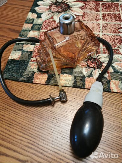 Флакон с распылителем груша для духов СССР винтаж