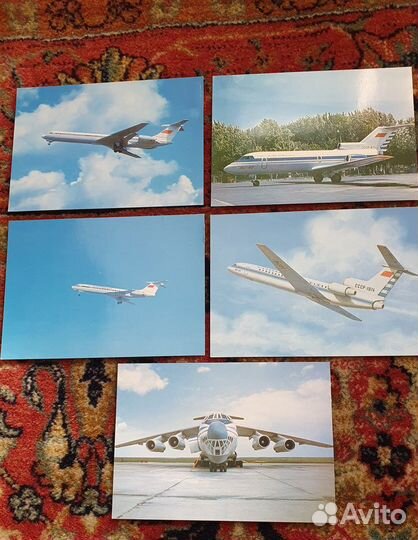 Открытки СССР. Самолеты