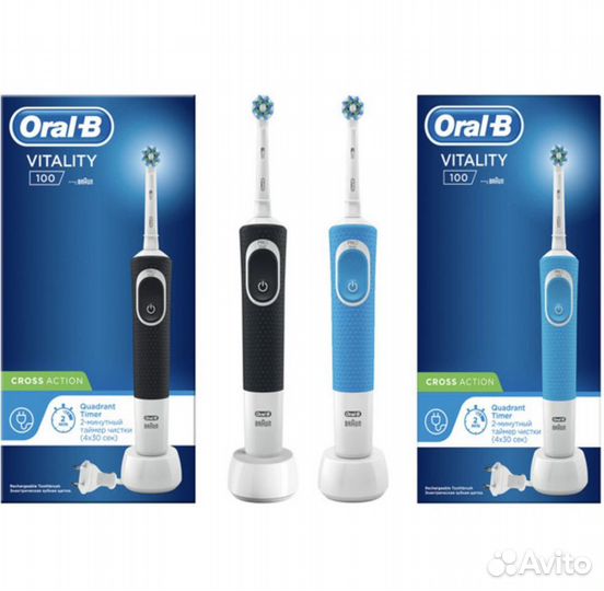Электрическая зубная щетка Braun oral-B Vitality