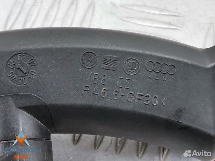 Патрубок радиатора Volkswagen Polo 4 рест. 2006