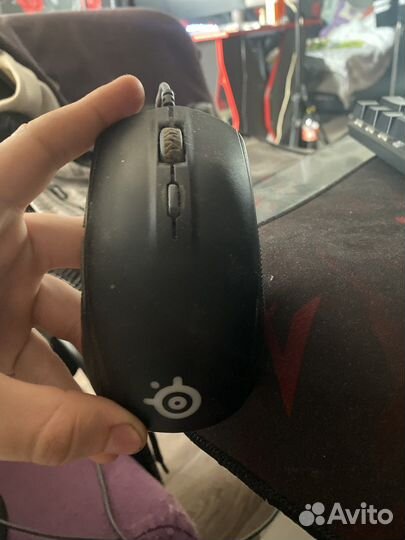 Мышь проводная SteelSeries Rival 110 черный