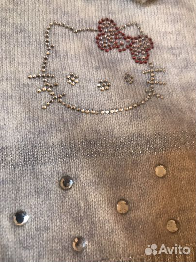 Оригинал Hello Kitty шапка, шарф, перчатки