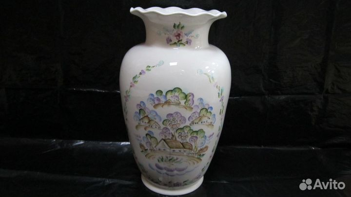 Авторская Фаянсовая Ваза 