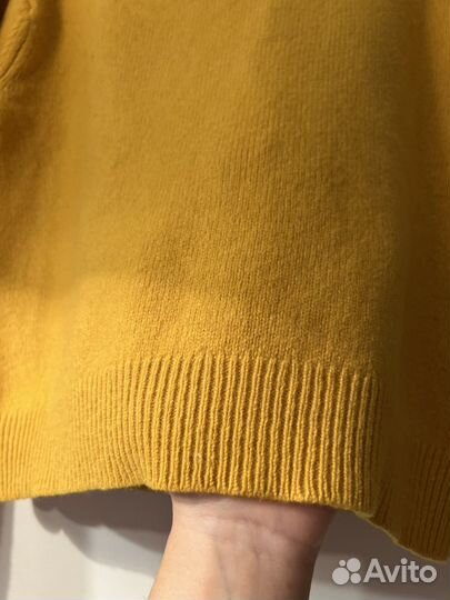 Шерстяной свитер Uniqlo юникло охра