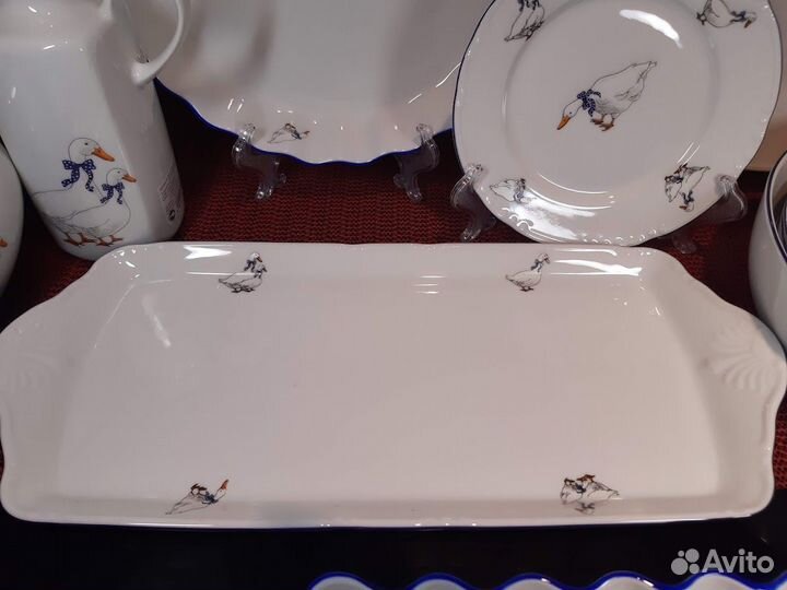 Посуда дизайна Гуси бренда Thun 1794 Чехия