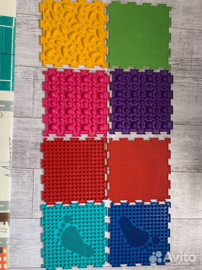 Массажный коврик пазл