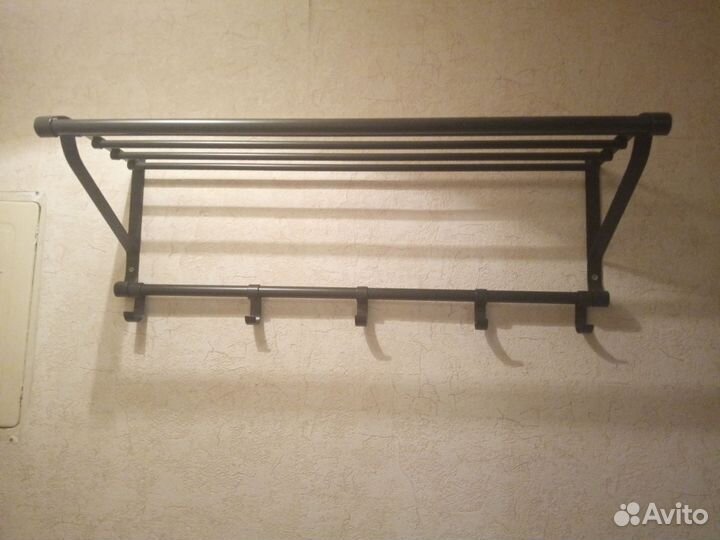 Полка настенная IKEA 90 см ширина, рейлер