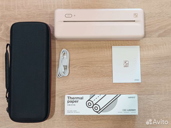 Портативный принтер А4 hprt MT810 (комплект)