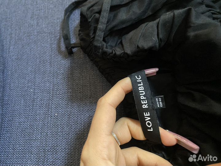 Вечернее черное платье