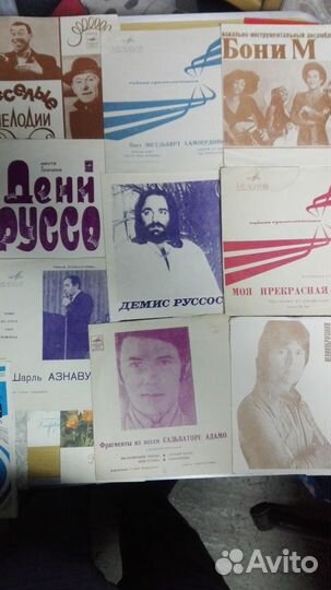 Коллекция пластинок, календарей, открыток СССР