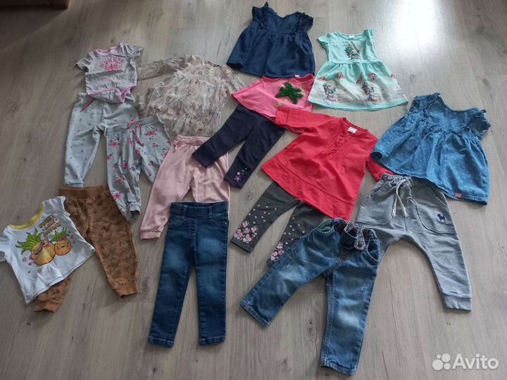 Пакет детских вещей 86-92