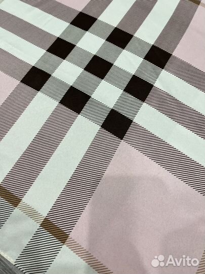 Шелковый платок burberry розовый новый
