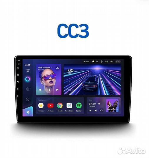 Магнитола андройд teyes CC3 4/64 8 ядер 4g DSP
