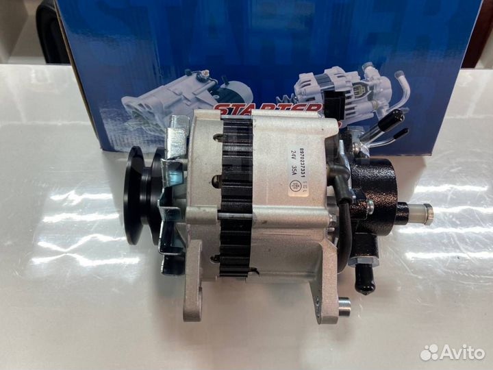 Генератор Isuzu 4BE1 24V (с вакуумом) 8970237331 D