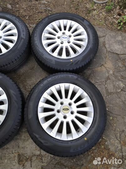 Колеса r15 5/108 ford летние новая резина