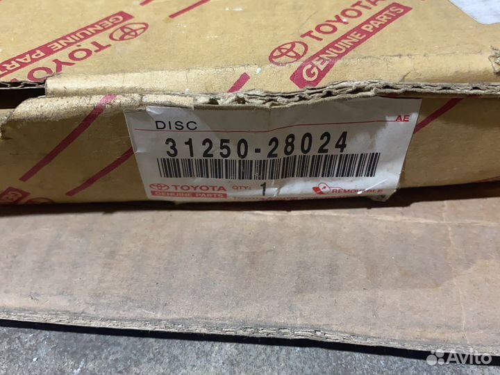 Диск сцепления Toyota 31250-28024