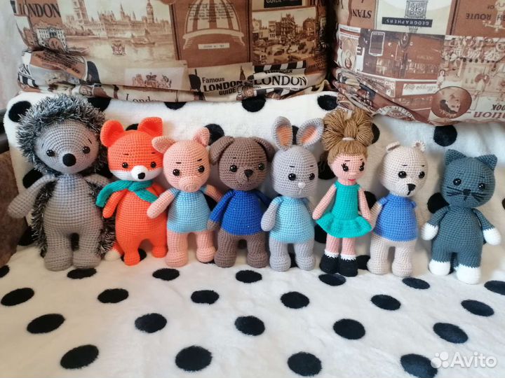 Вязаные игрушки