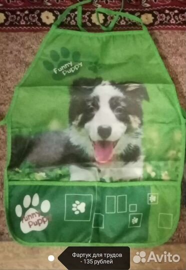 Фартук для трудов и пеналы (новые)