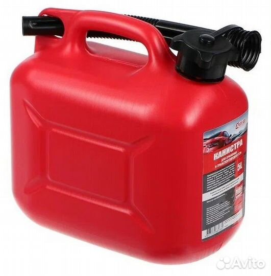 Канистра для топлива 3ton пластиковая, 5 л