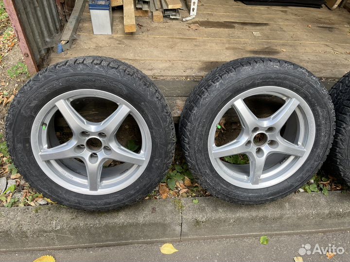 Колеса диски с резиной r17 Ауди а6