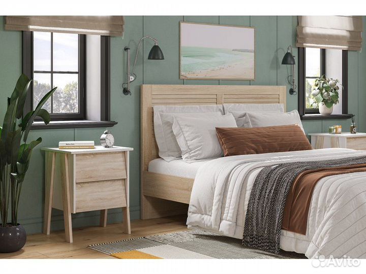 Тумба прикроватная Маккаби White