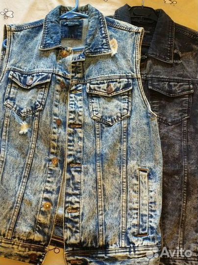 Джинсовый жилет Ostin