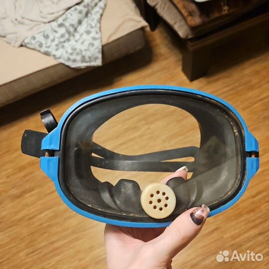 Маска для подводного плавания Акванавт СССР