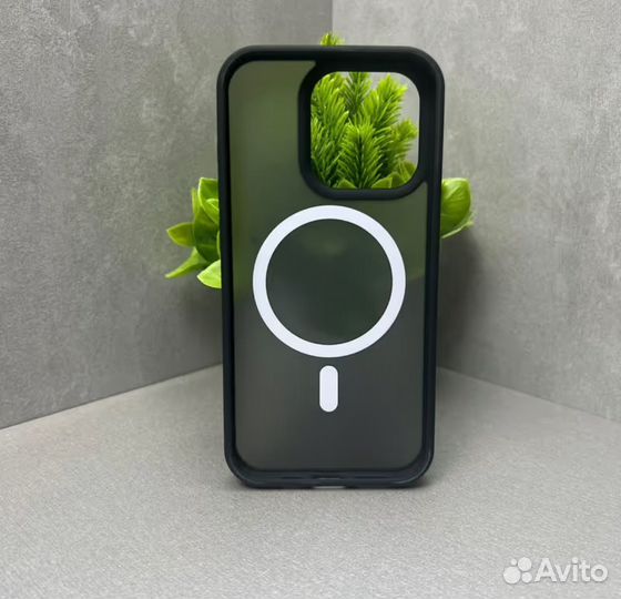 Прозрачный затемненный чехол для iPhone
