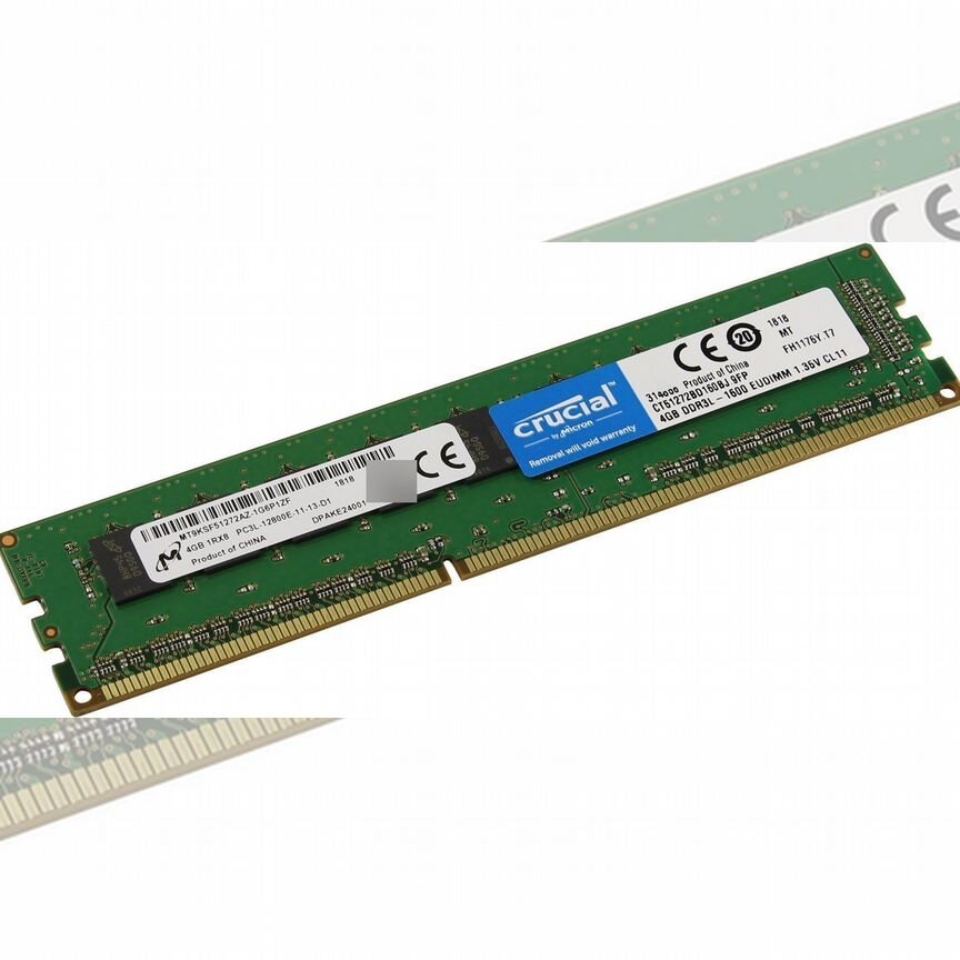[CT51272BD160BJ] Оперативная Память Crucial 4gb Ct51272bd160bj
