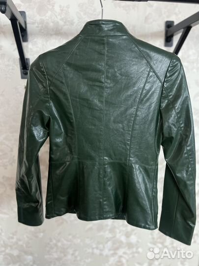 Кожаная куртка женская новая