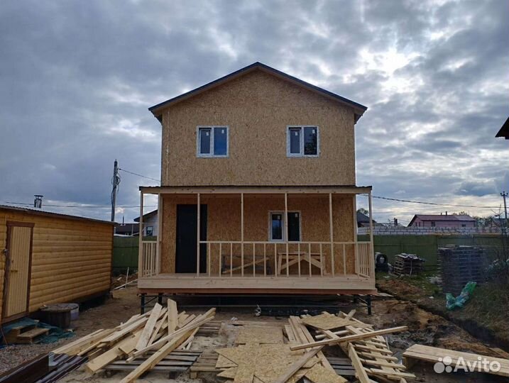 Домик для дачи 6х8