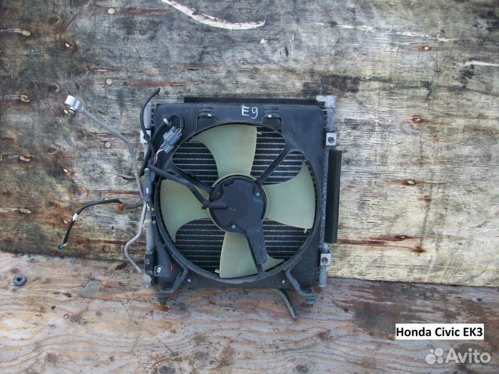 Радиатор конд на Honda Civic (Хонда Цивик) EK3