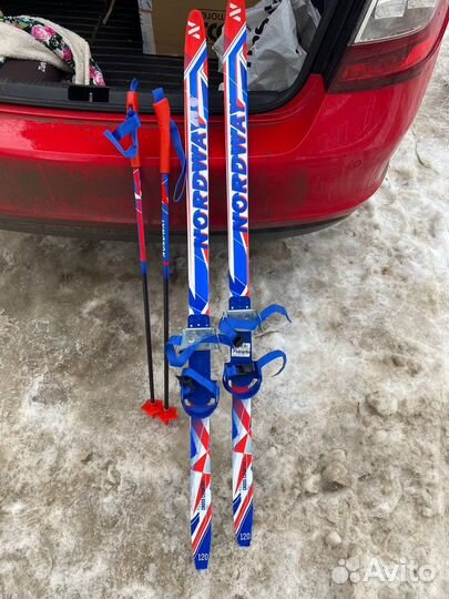 Лыжи беговые детские 120