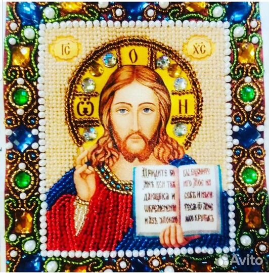 Иконы вышитые бисером