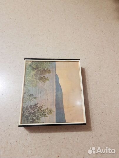 Пластиковая коробка для хранения бумаги СССР