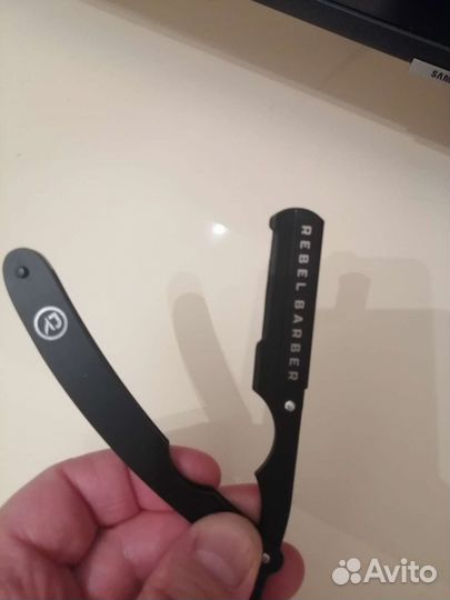 Опасная бритва с защитой rebel barber