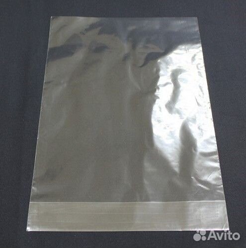 Пакет полипропиленовый с клеевым клапаном