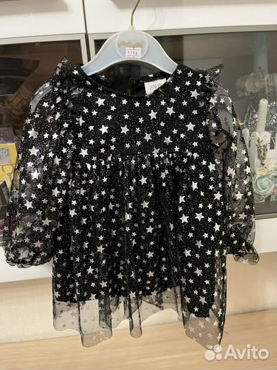 Нарядное платье для девочки 92