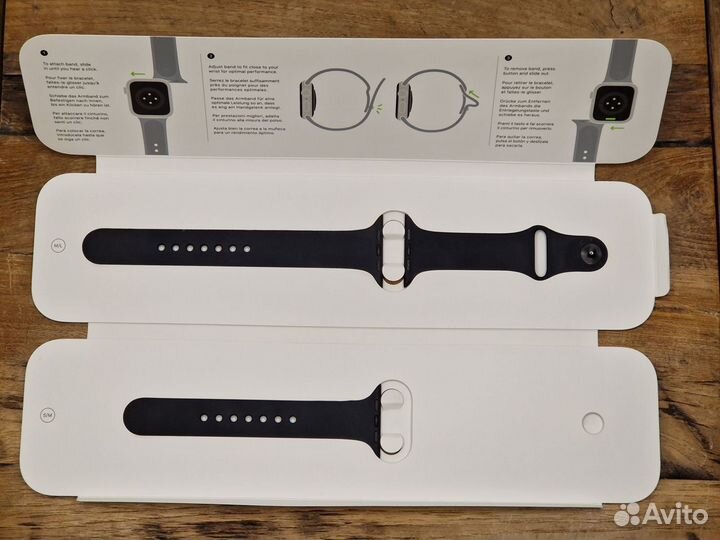 Ремешок для Apple Watch Black 42 44 45 mm